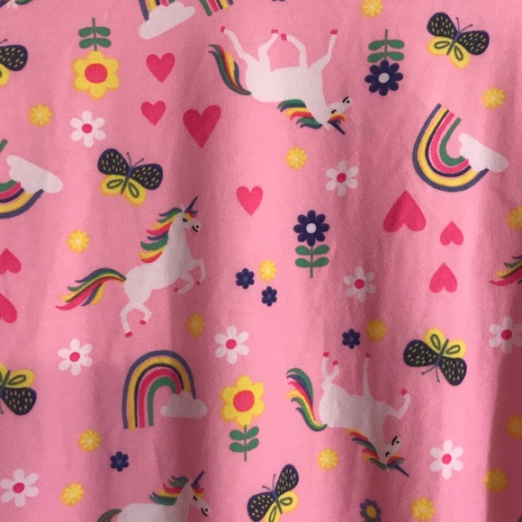 NEW WONDER NATION GIRL UNICORN SWING TOP W/ MASK - Picture 2 of 5